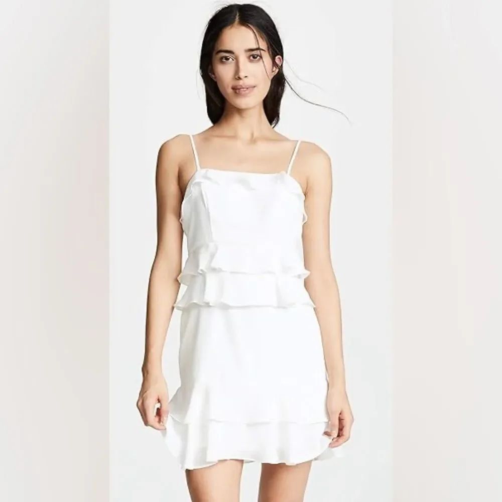 PARKER KRISTIE RUFFLE DRESS